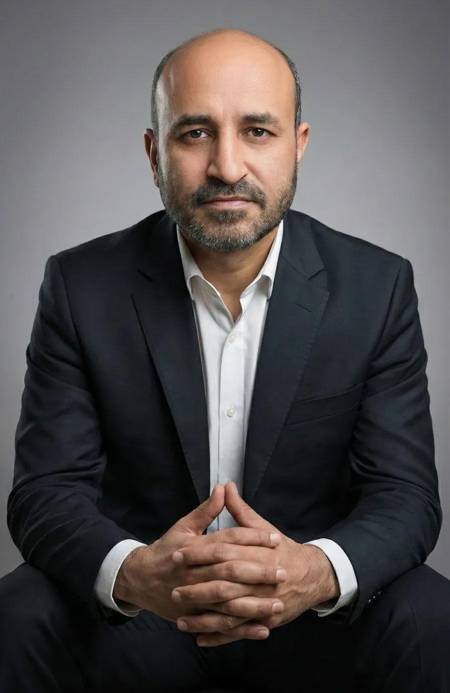Ayyaz Ahmad — portrait