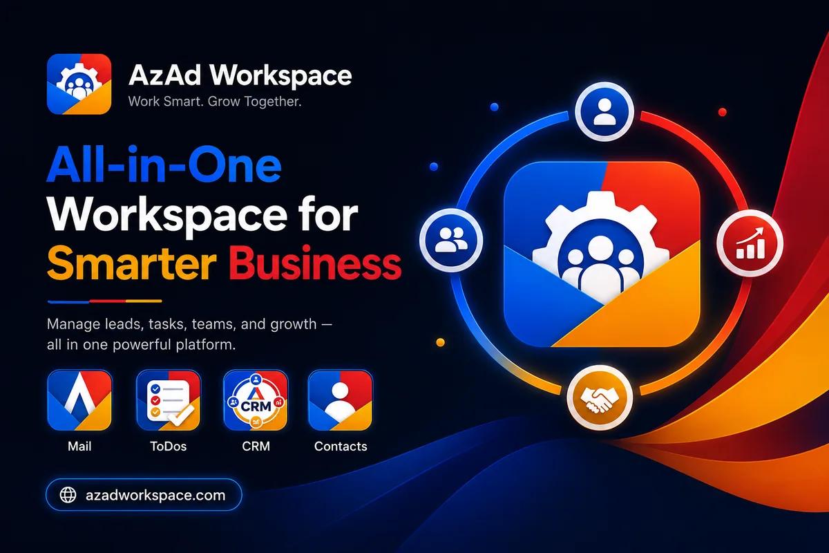 AzAd Workspace mail and admin platform